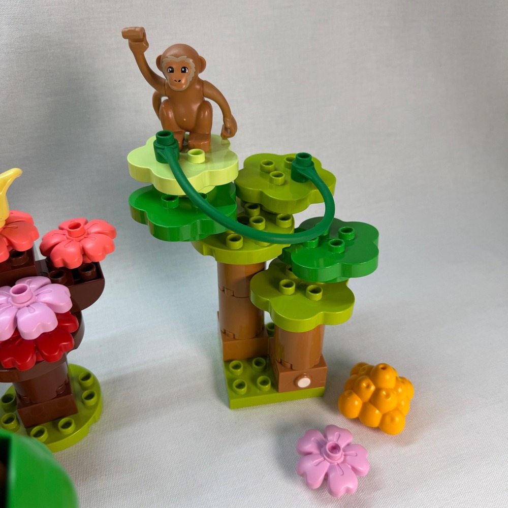 LEGO DUPLO Wild Animals of Asia 10974 Animals Panda Monkey Bird Elephant Tigers - Picture 7 of 8